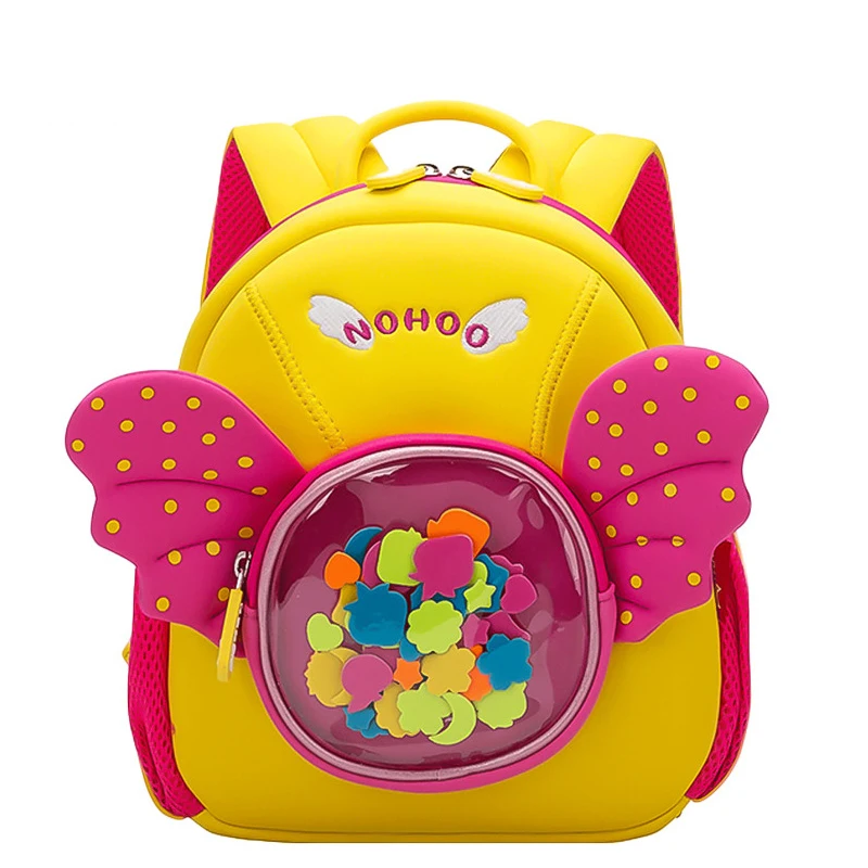 

2020 New Cute Wings School Bags for Girls Sweet Angel Wing Design Kindergarten Children School Backpack Girls Schoolbag Kids Bag