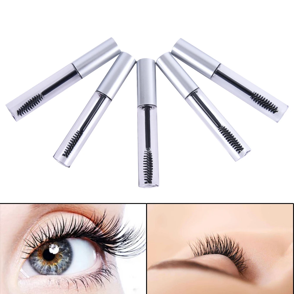 10ML Black Empty Mascara Tube Eyelash Cream Vial Bottle ContainerCap Plastic Empty Cosmetic Container Makeup Newest
