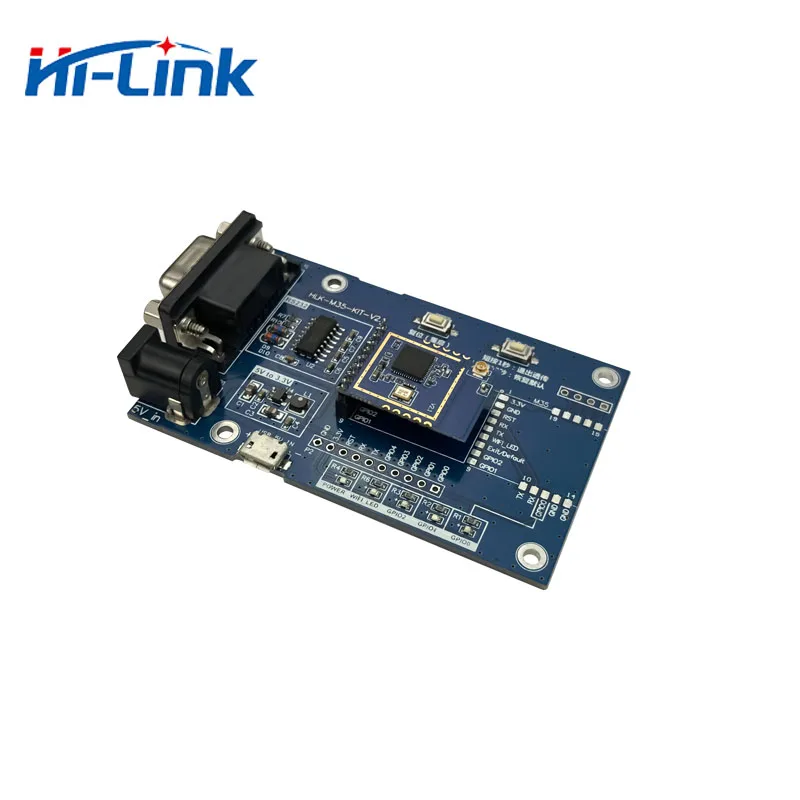 Бесплатная доставка 5pcspcs/лот 2 4/5G двухчастотный wifi модуль flash 16M HLK M59 с freerto