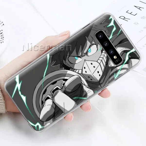 08 Мой герой чехол для телефона для samsung Galaxy S10e S10 плюс S8 S9 Примечание 10 плюс 8 9 S6 S7 край Твердый Чехол - Цвет: 08
