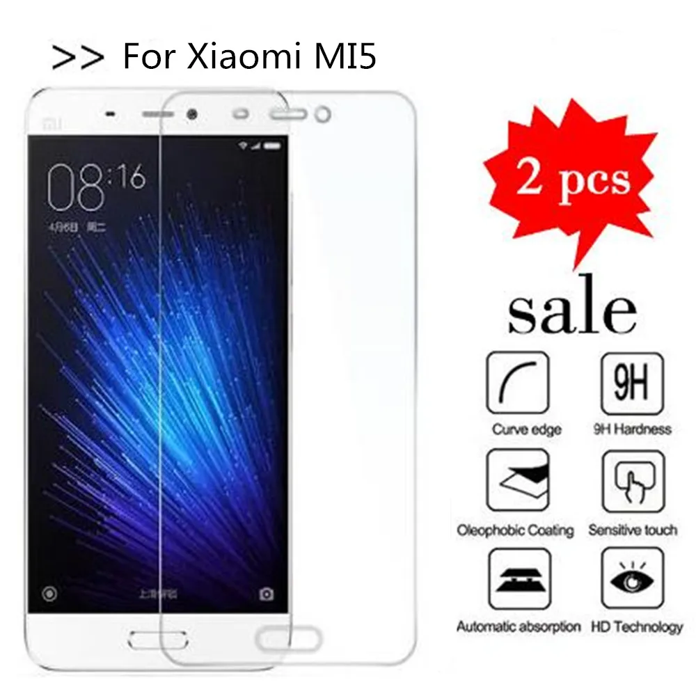 Закаленное стекло для Xiaomi MI5 5 Защитная пленка экрана телефона чехол Xiaomi5 Libra M5 Mi-5 M