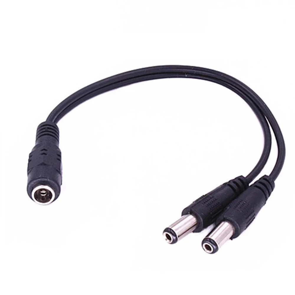 

DC Power splitter plug cable for CCTV security camera accessories 12V power supply adapter AXT-DC10 DC 2 in1 Connectot