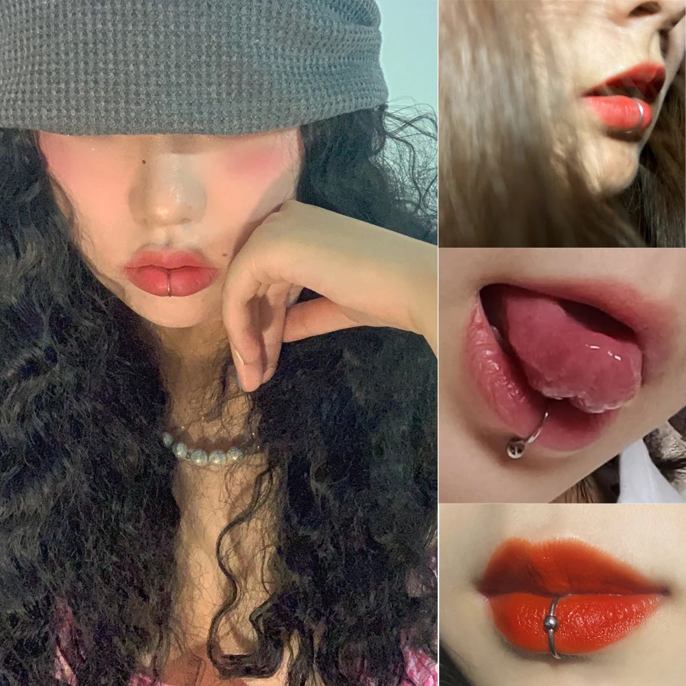 Nose Rings Piercing Jewelry Body Piercing Earrings Ear Piercing Jewelry Metal Jewelry Hoop Earrings Body Jewelry 1PC Surgical Steel Clip On Earrings Ear Helix Cartilage Conch Cuff Adjustable Size Non Pierce Lip Ring Fake