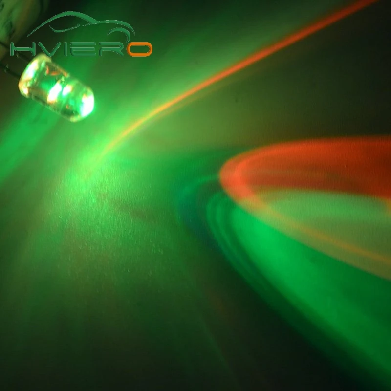 Круглый светодиодный флэш диод RGB F5 разноцветный медленно замедляющийся красный