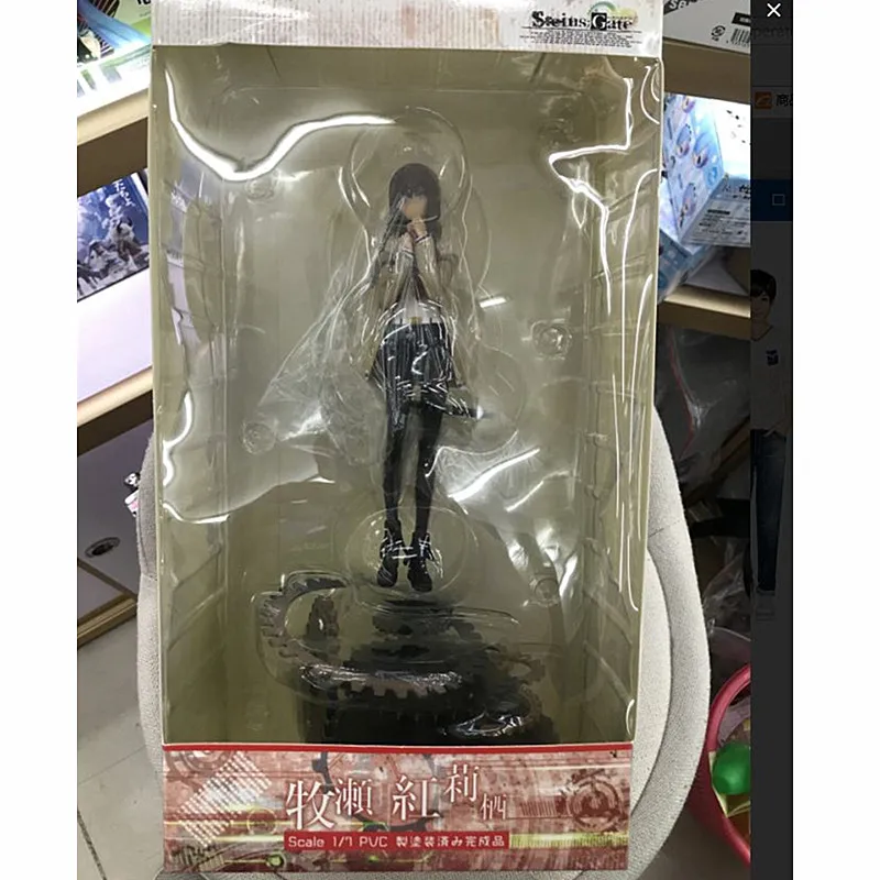 Аниме Makise Kurisu Steins Gate Shining Hearts ПВХ фигурка игрушка кукла Коллекция Модель Brinquedos Фигурки подарок A234