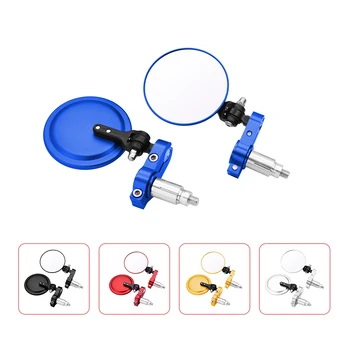 

Motorcycle Mirror 22/24mm Handle Bar End Rearview Side Mirrors five colors For Honda VFR750 vfr 75 VFR800 vfr 800 VTR1000F