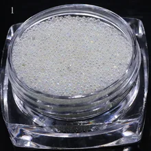 DIY стиль, высококачественные аксессуары для маникюра, бусины-эльфы, бусины для ногтей, стеклянные бусины, украшения 5 г в бутылках