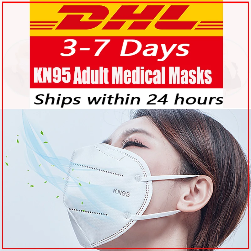 

1/10/20/50pcs KN95 CE Certification Face Mask PM2.5 Anti-fog Strong Protective Mouth Mask FFP3 Respirator Reusable Dropshipping