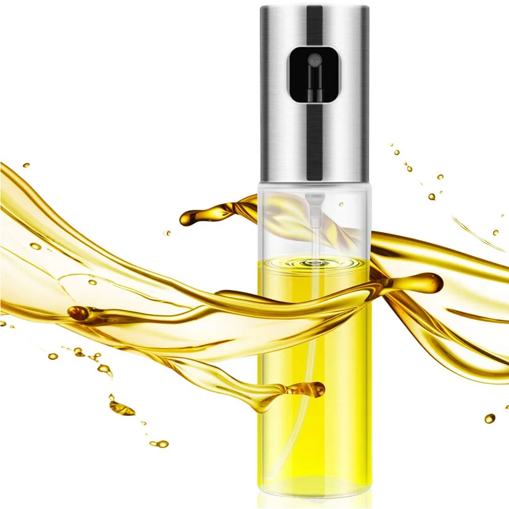 Olive Oil Sprayer Dispenser Vinegar Glass Bottle for Cooking Baking Roasting Grilling GQ999