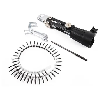 

Automatic Electric drill nozzle adapter Screw delivery Chain nail W/ screws