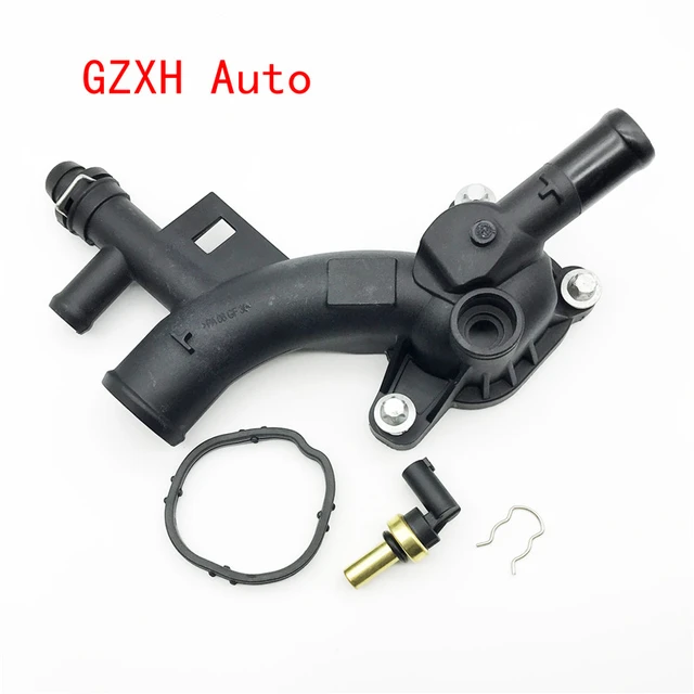 good Thermostat Housing Water Pump Outlet For Chevrolet Cruze Sonic Trax  Buick Encore 1.4T 25193922 55565334 1338030 - AliExpress