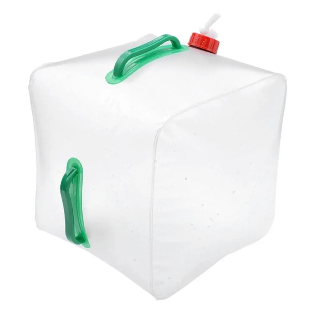 

Collapsible Water Bag Folding Transparent Jug Drinking Container 10L 20L Portable Water Carrier Bucket Water Bag