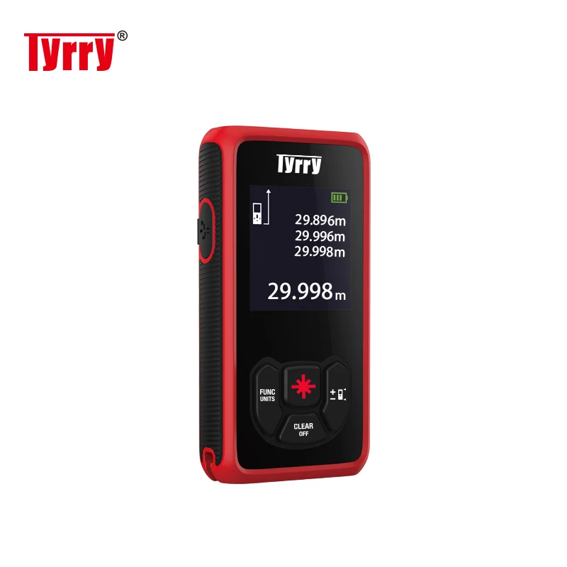 TYRRY Mini Laser Distance Meter 40M Trena Laser Range Finder Build Measure Digital Laser Rangefinders Distance Meter