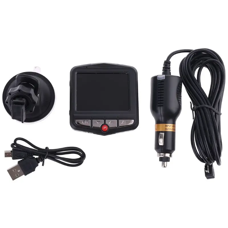 2," HD 1080P двойной объектив заднего вида автомобиля dvr камера видео рекордер Dash Cam g-сенсор