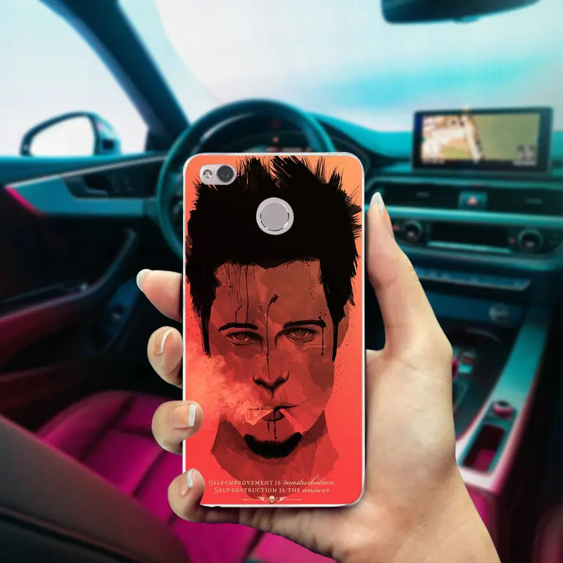 Модный Бойцовский клуб для Xiaomi Redmi Mi Note 2 3 3S 4 4A 4X5 5X 5S 5A 6 6X A1 Pro Plus, Мягкий ТПУ силиконовый чехол для мобильного телефона