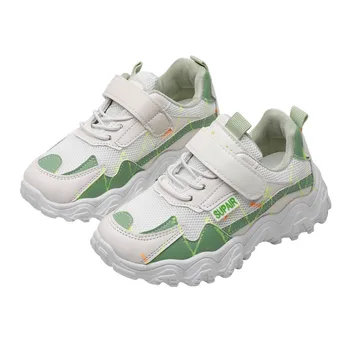 

2020 Autumn Kid's Shoes Women's Shoes Men's Shoes Casuals Hook & Loop Light Fashion Air mesh All-match