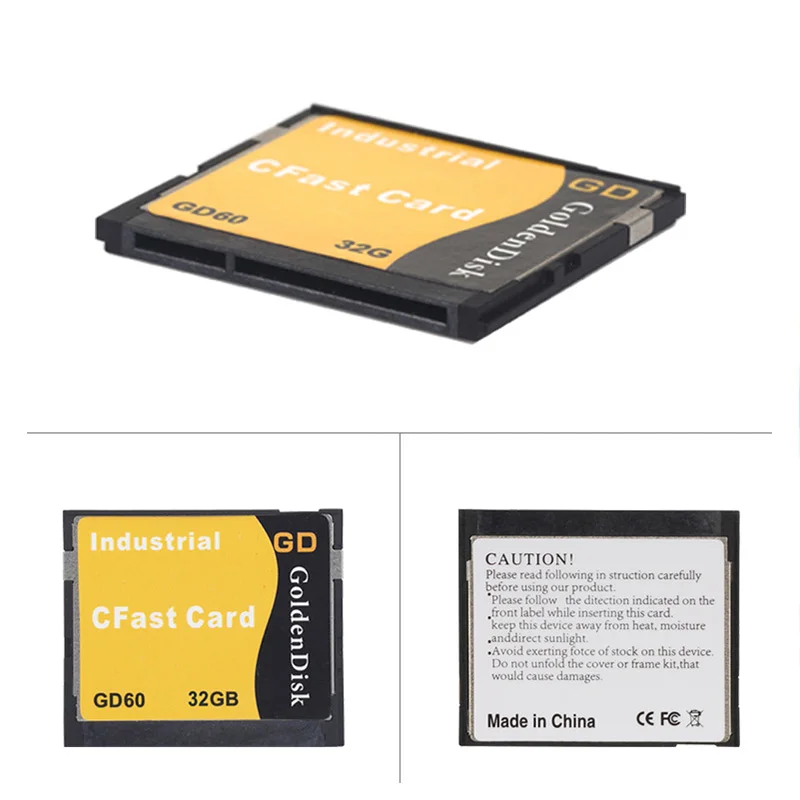 GoldenDisk CFast 4 ГБ SSD SLC промышленный NAND SLC флэш-накопитель SATA II надежный стабильный 7+ 17pin встроенный ПК