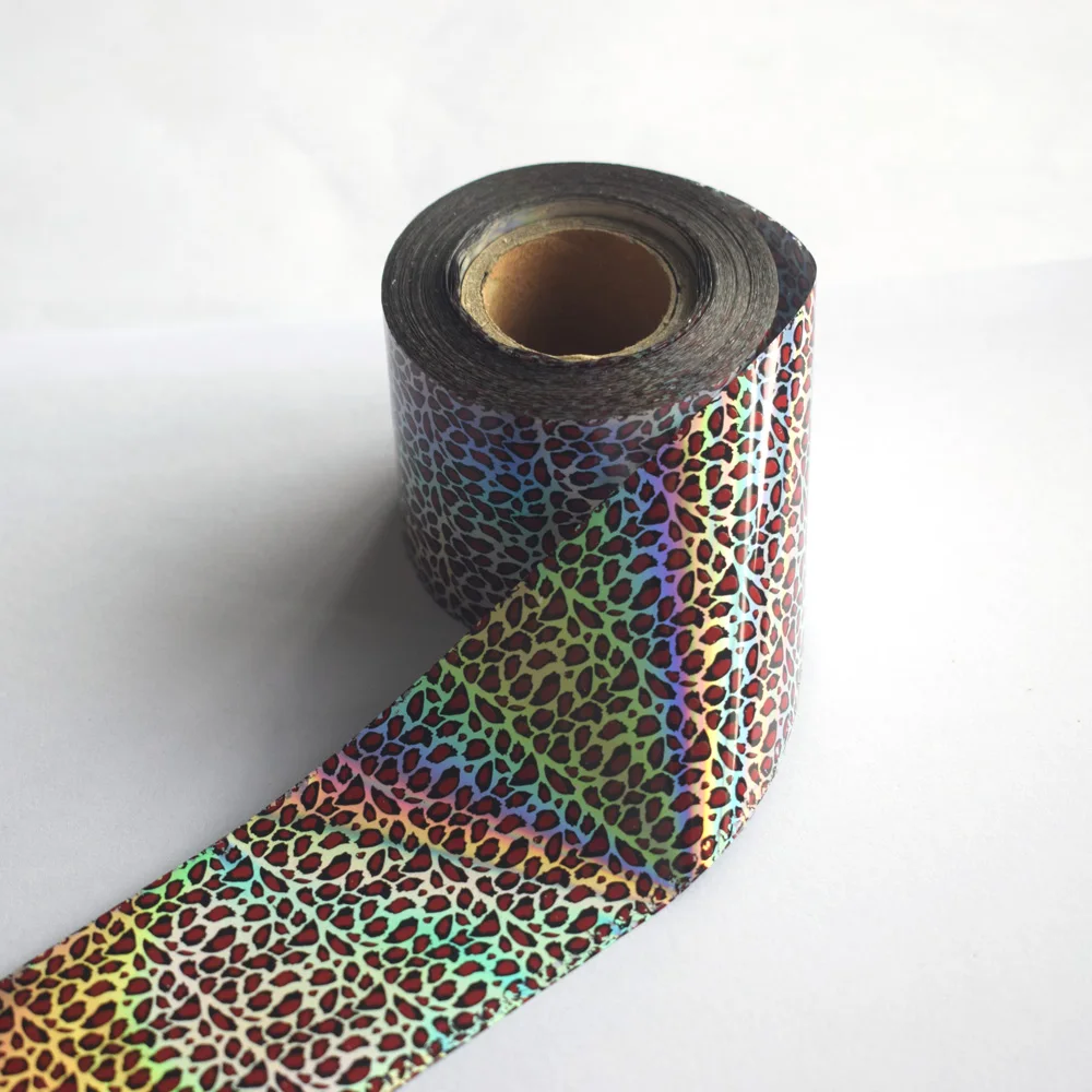 10Roll Nail Foil Snake Leopard Starry Paper Nail Art Transfer Sticker  50m*4cm Holographic Slider Decal Accessories - AliExpress