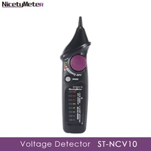 Никетиметр STNCV10 домашняя схема безопасности контрольный комплект Детектор напряжения и розетка тест er выход RCD GFCI тест NCV непрерывность сигнализации