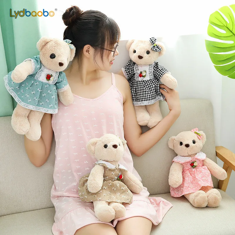 40 см Kawaii туалетный плюшевый плюшевые Медвежата для детей Плюшевые игрушки Свадебные подарки животные медведь плюшевый подарок на день рождения для детей