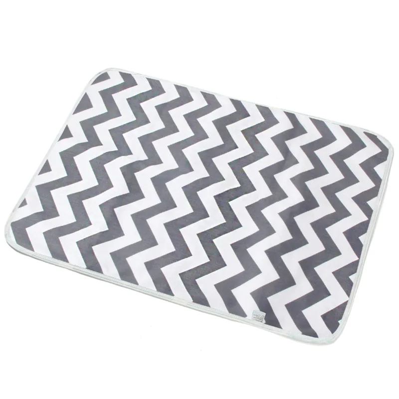 Cubierta de cambiador de pañales para bebé, alfombrilla de cambio de pañales para recién nacido, niño y niña, lámina de cochecito impermeable portátil