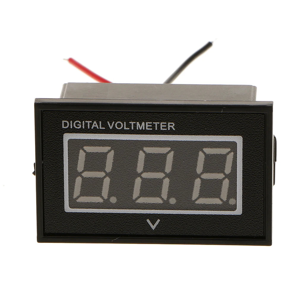 

Waterproof 36 Volt Digital VoltMeter Indicator Meter Automative Electric Cars Gauge for EZGO Club Car Yamaha Golf Cart Blue