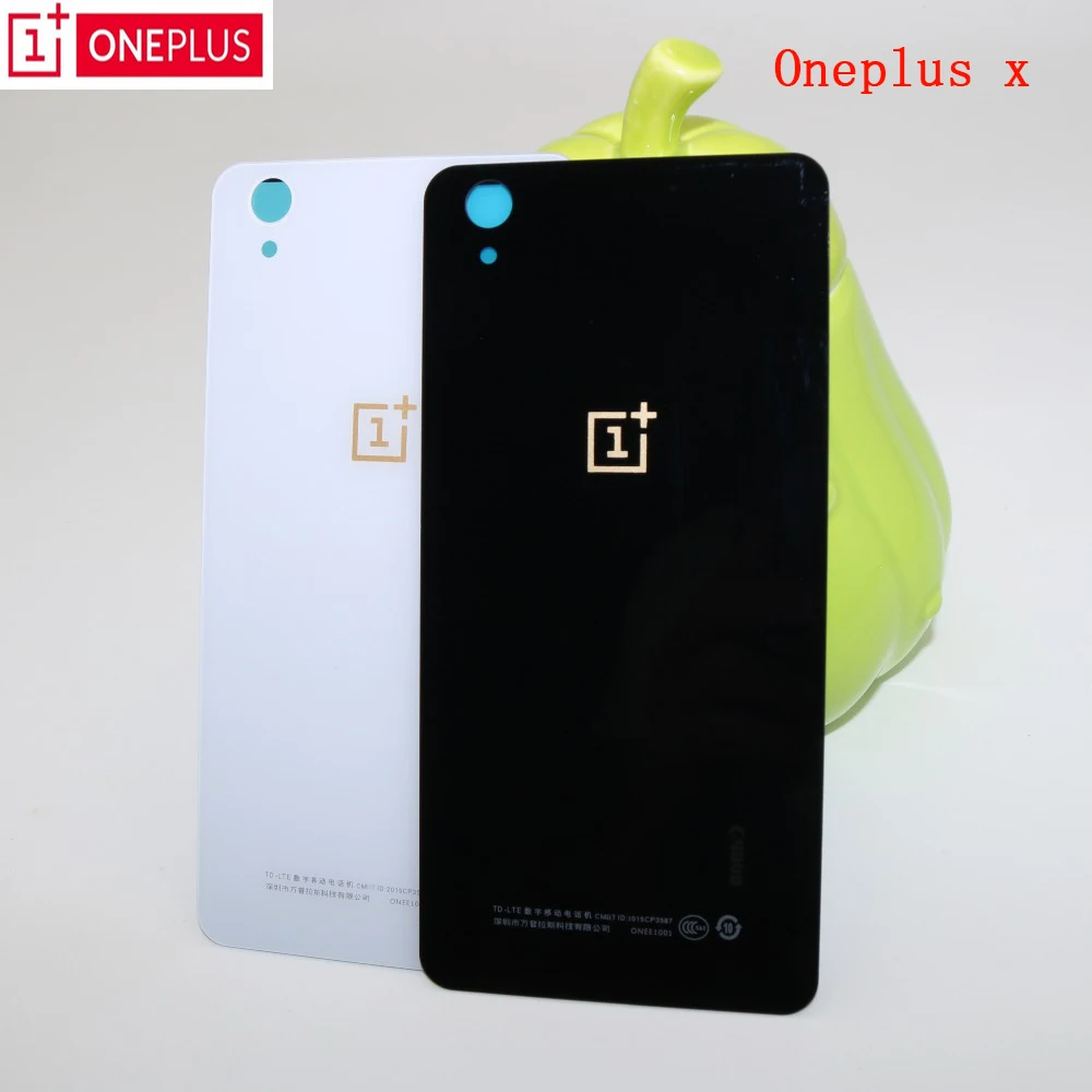 Задняя крышка батареи для OnePlus X чехол из закаленного стекла телефона One Plus