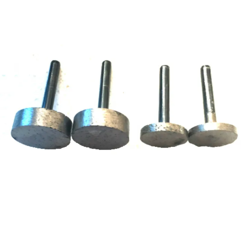 

Free shipping 5pcs high quality 6MM Shank Diamond Grinding Head Cylindrical For Jade Peeling Flat Jaw Stone Engraving Carving