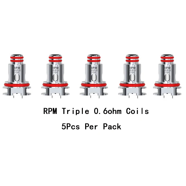 SMOK RPM80 Pod Комплект RPM80 PRO комплект Vape 80 Вт 3000 мАч батарея 5 мл бак RPM сетка 0.4ohm RGC 0.17ohm электронная сигарета VS RPM40 Pod - Цвет: RPM Triple 0.6ohm
