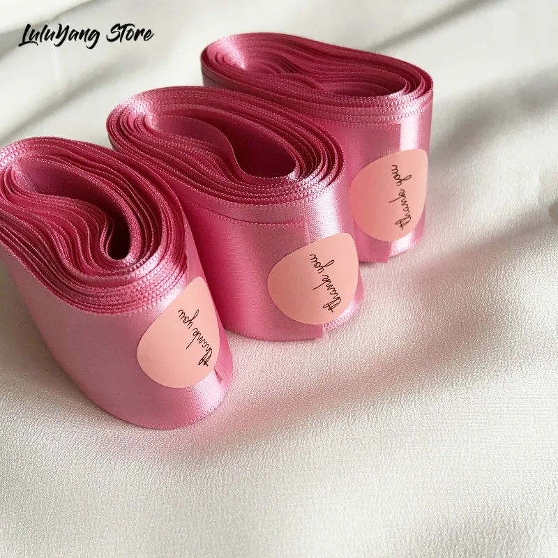 크리스마스 선물 포장 새틴 리본 25mm 40mm 고품질 장식 테이프, DIY 공예 선물 파티 웨딩 골드 핑크 메리 크리스마스