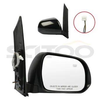 

Scitoo For 11-12 TOYOTA SIENNA LH Side Black Foldaway Power Heated W/COVER Mirror Auto Replacement Exterior Car Parts