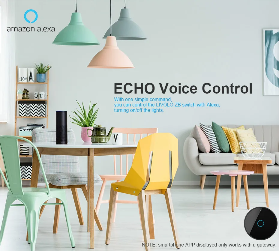 Livolo EU Standard Zigbee smart wifi Wall Touch
