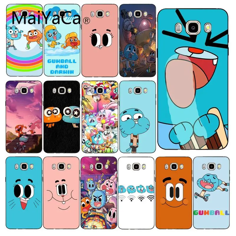Maiyaca the Amazing World Gumball gumball чехол на заднюю панель телефона для Samsung Galaxy J7 J6 J8 J4 J4Plus DUO