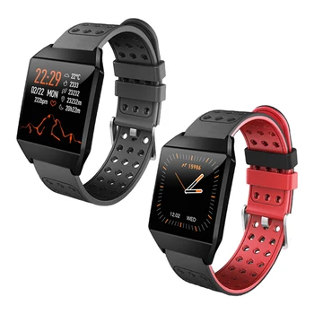 

Smart Watch 1.3 Inch Color Press Sn Bluetooth 4.0 Message Heart Rate MonitorRemind Blood Pressure IP67 Waterproof Watch