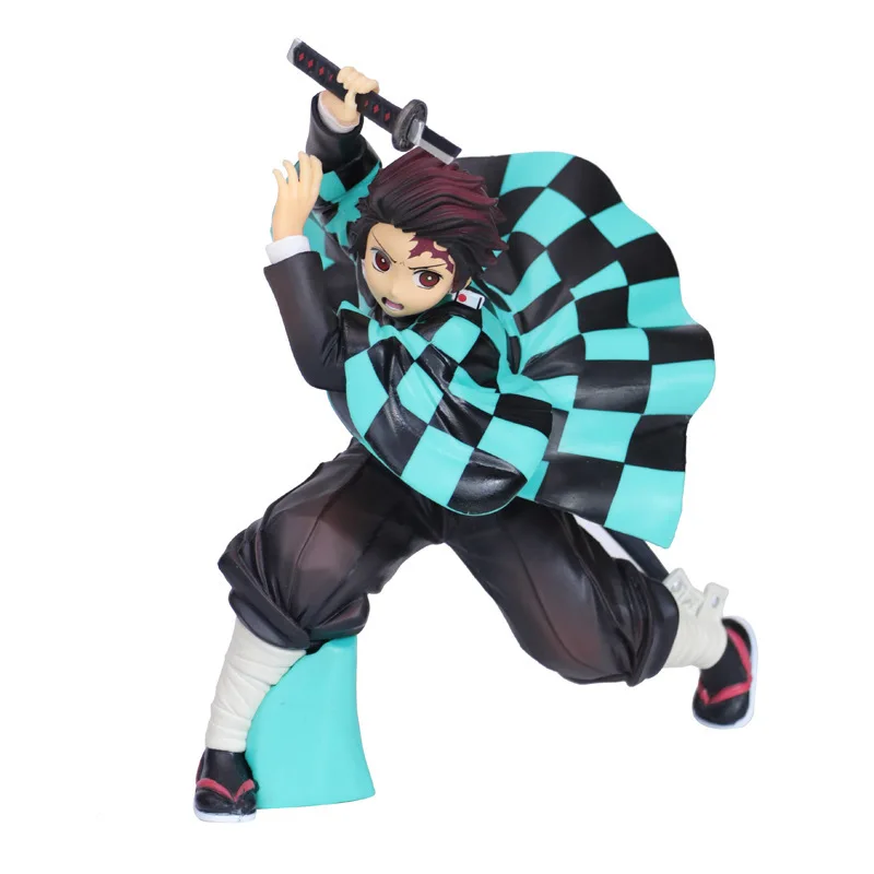 Japanese Anime Figures Demon Slayers Kamado Tanjirou Nezuko PVC Action Figure Doll Collection Model For Kimetsu no Yaiba Toy