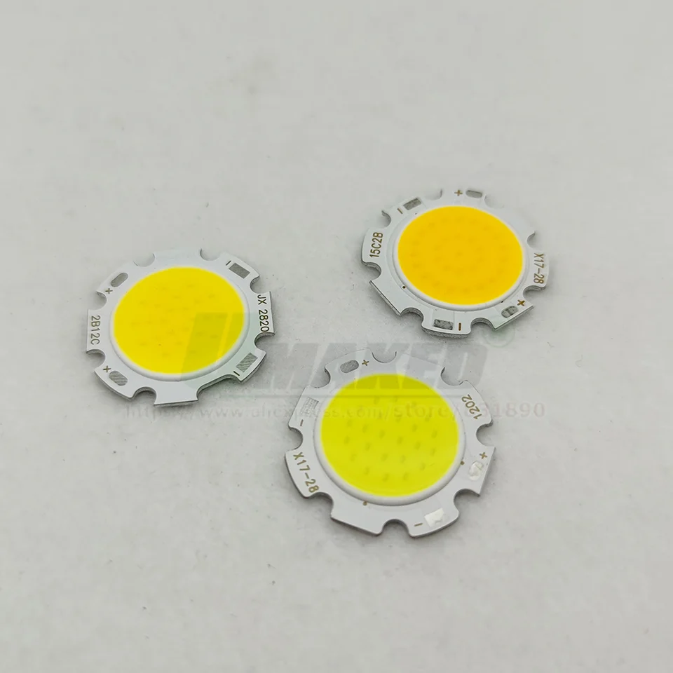 Aluminum LED Osram 3W COB Spot Light Warm White Round At ₹ 157/piece In - Foto 3