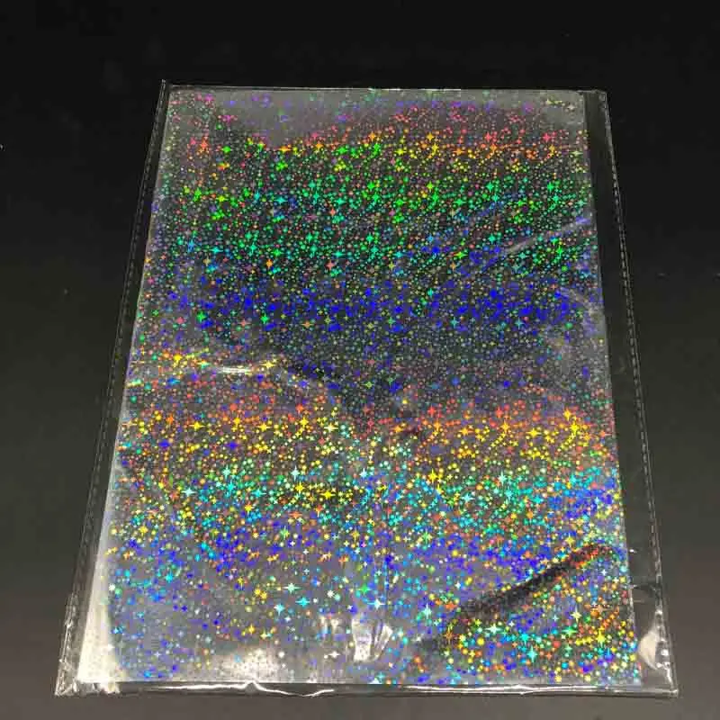 Laser Sequin 50 шт. A4 Золото Серебро Красный горячего тиснения фольги бумажный ламинатор ламинирование передачи на элегантность лазерный принтер крафт бумага 20x29 см - Цвет: Laser Sequin