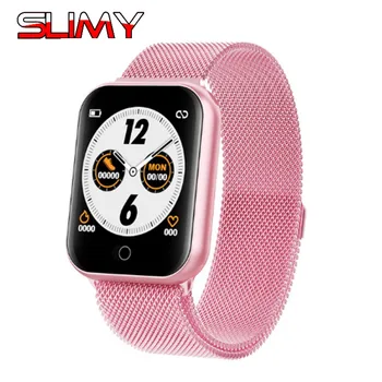 

Slimy NY07 IP67 Waterproof Smart Watch Blood Pressure Heart Rate Fitness Tracker Women Men Sports Smartwatch For Android IOS