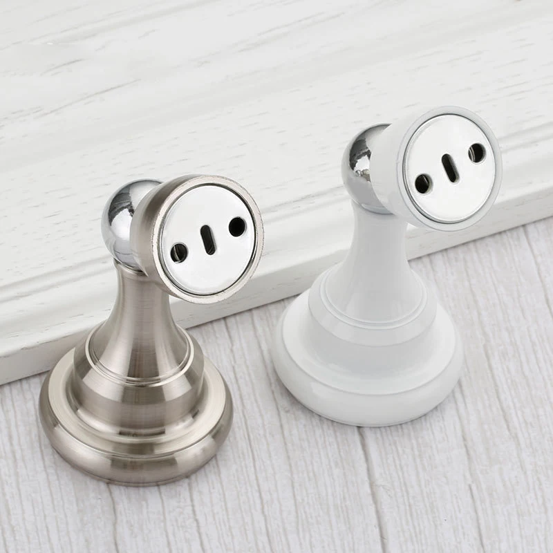 Zinc Alloy Strong Magnetic Door Sucker Bathroom Bedroom Collision Avoidance Ground Suction Silent Wall Suction Door Touch