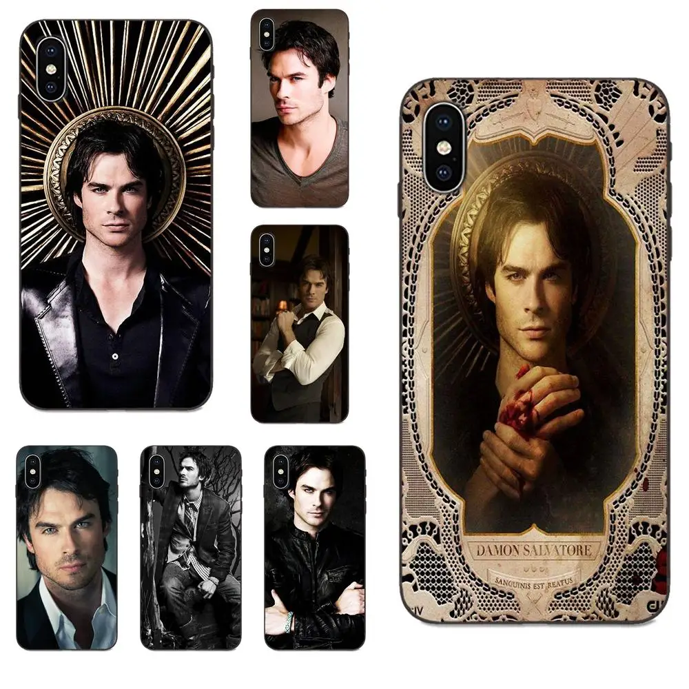 

The Vampire Diaries Damon Salvatore Soft Custom Design For Xiaomi Redmi Note 2 3 4 4A 4X 5 5A 6 6A 7 Go Plus Pro S2 Y2