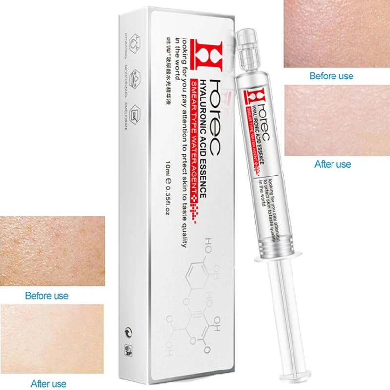 Hyaluronic Acid Face Serum Moisturizing Anti-Wrinkle Anti Aging Collagen Shrink Pores Facail Essence Whitening Skin Care