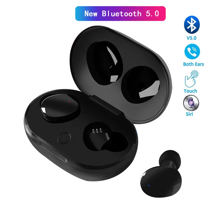 Bluetooth Earphone 5.0 Charge for phone Wireless Headset Smart touch HD Mic IPX7 Waterproof handfree Earpieces for Huawei honor Bluetooth Earphone 5.0 Charge for phone Wireless Headset Smart touch HD Mic IPX7 Waterproof handfree Earpieces for Huawei honor