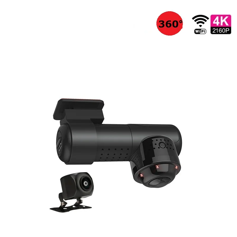 Автомобильный видеорегистратор Full HD панорамная камера L9 с углом обзора 360