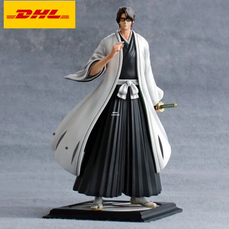 11 &quotBLEACH статуя злодей бюст Aizen Sousuke полная длина портрет Gotei 13 анимационная