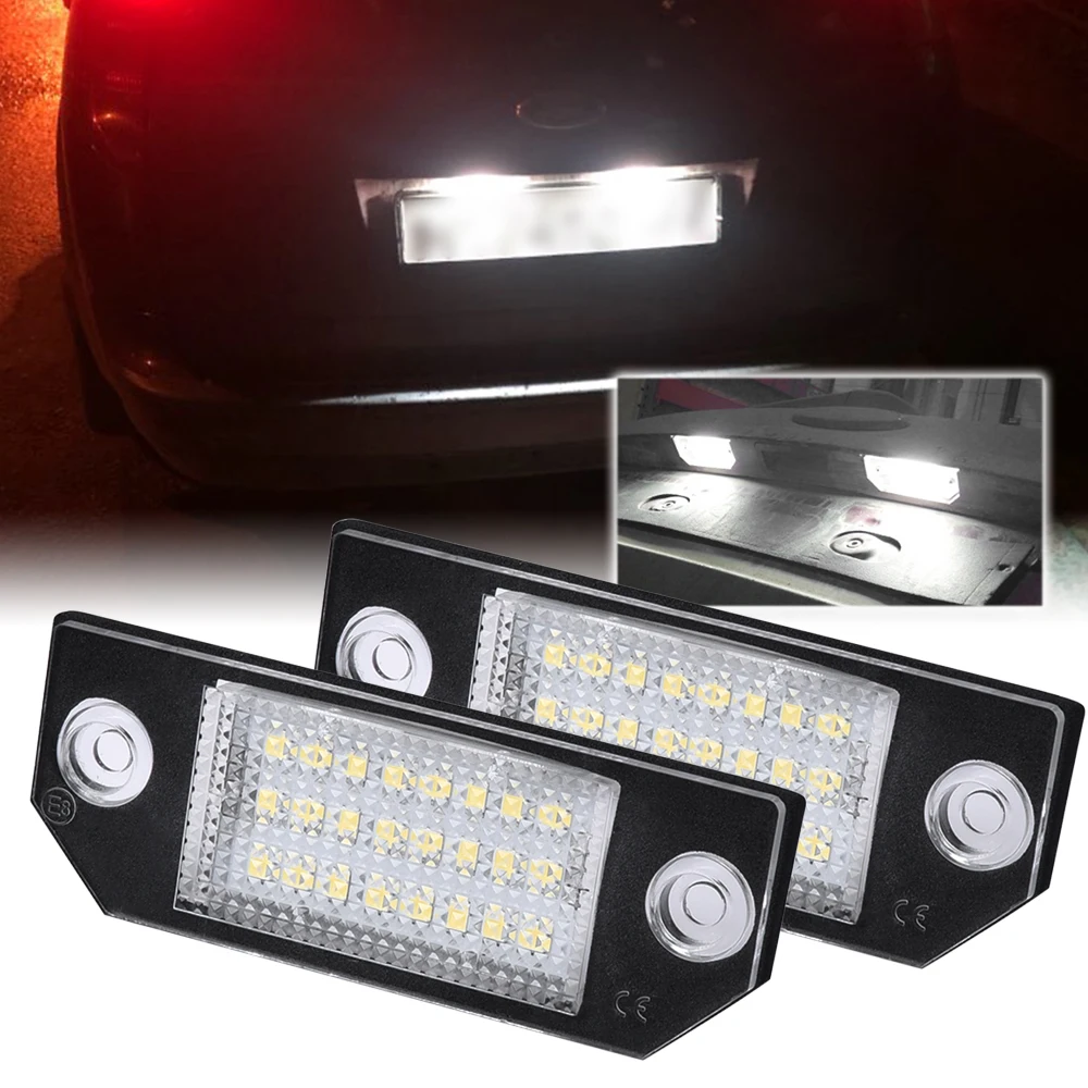 Светодиодсветильник пы для номерного знака Ford Focus 2 ST 225 C Max 2003 2004 2005 2006 2007 2008 шт. |
