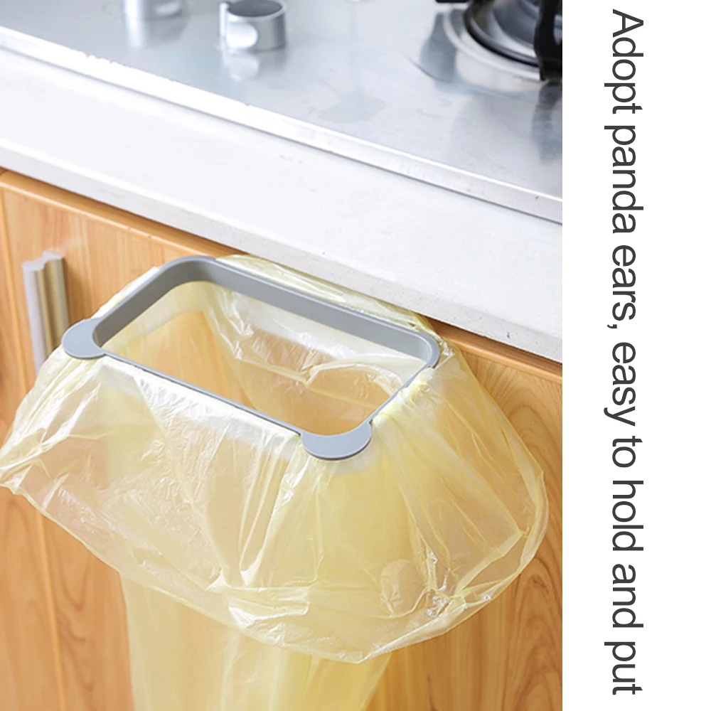 Кухонный подвесной держатель для мусорного мешка кухонная подставка для серванта хранение мусора стойка пластиковая кухня подвесная для мусорных мешков
