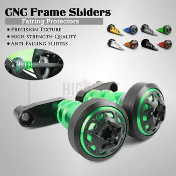 

Cave Frame Slider Fairing Guard Falling Protection Anti Crash Pad Protector For KAWASAKI ninja 650 ER6F 12-16