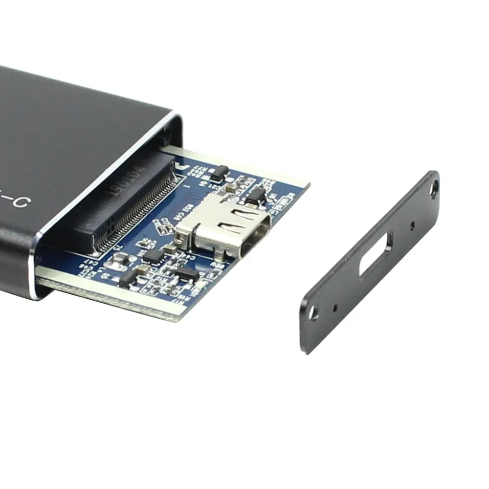 PCIE SSD USB3.1 Тип C к M.2 M ключ NVMe PCI-E жесткий диск Корпус чехол 10 Гбит/с 2280 HDD корпус мобильный ящик твердотельный