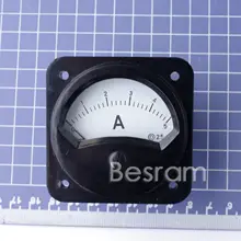 DC 5A Амперметр ламповый усилитель аналоговый Динамический указатель Амперметр 81C4