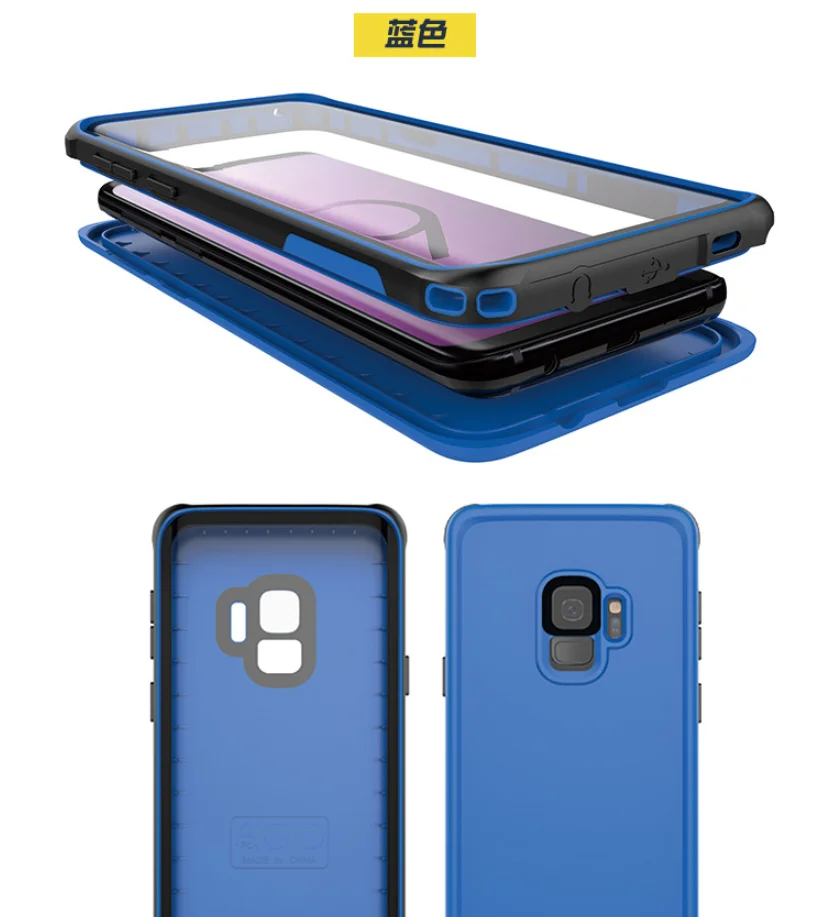Водонепроницаемый защитный чехол для телефона samsung galaxy A50 A70 A40 A20 Note 8 9 10 S8 S9 S10 plus чехол для телефона r